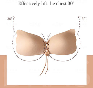 UOTJCNR Sticky Bra Invisible Lift up Bra Adhesive Bra Push up Bra Backless Strapless Bra for Women