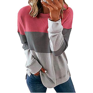 MITALOO Womens Crewneck Sweatshirts Long Sleeve Shirts Loose Pullover Tops Shirts