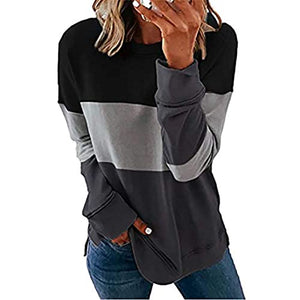 MITALOO Womens Crewneck Sweatshirts Long Sleeve Shirts Loose Pullover Tops Shirts