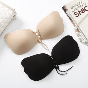 UOTJCNR Sticky Bra Invisible Lift up Bra Adhesive Bra Push up Bra Backless Strapless Bra for Women