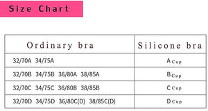 MITALOO Adhesive Invisible Backless Push Up Strapless Sticky Bras Reusable Magic Bra for Women